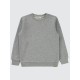 Gray Melange Boys-Sweatshirt Gray Melange Boys-Sweatshirt