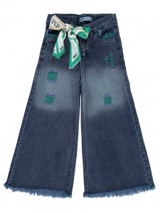 Dark Blue Girls-Trouser