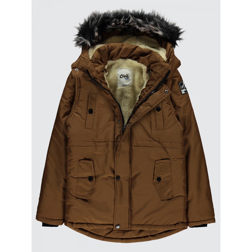 Camel Brown Boys-Coat Camel Brown Boys-Coat