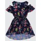 Navy Girls-Dress and Overall Navy Girls-Dress and Overall