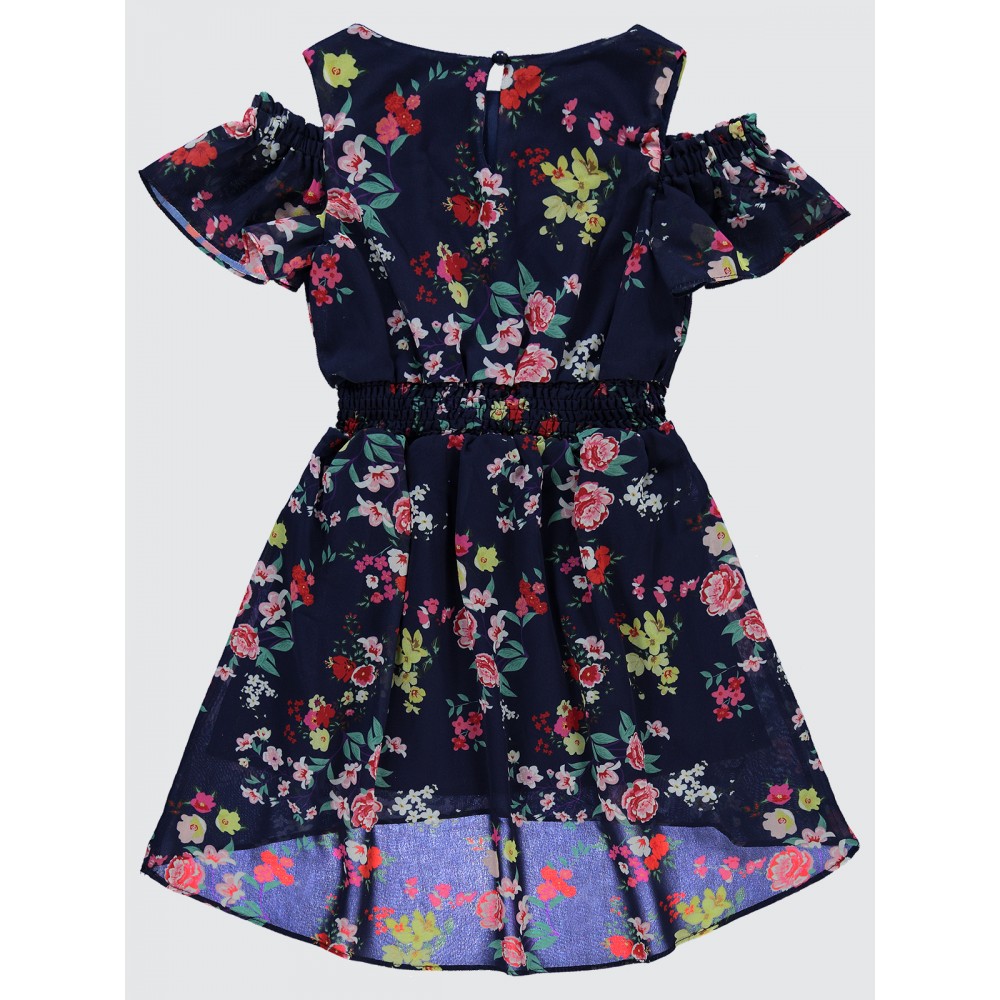 Navy Girls-Dress and Overall Navy Girls-Dress and Overall