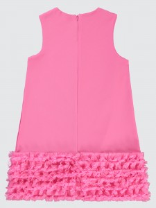 Fuchsia Girls-Dress and Overall