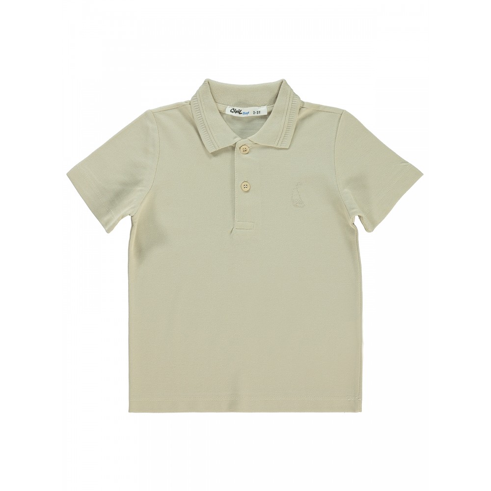 Stone Color Boys-T-Shirt Stone Color Boys-T-Shirt