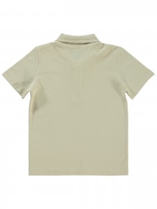 Stone Color Boys-T-Shirt