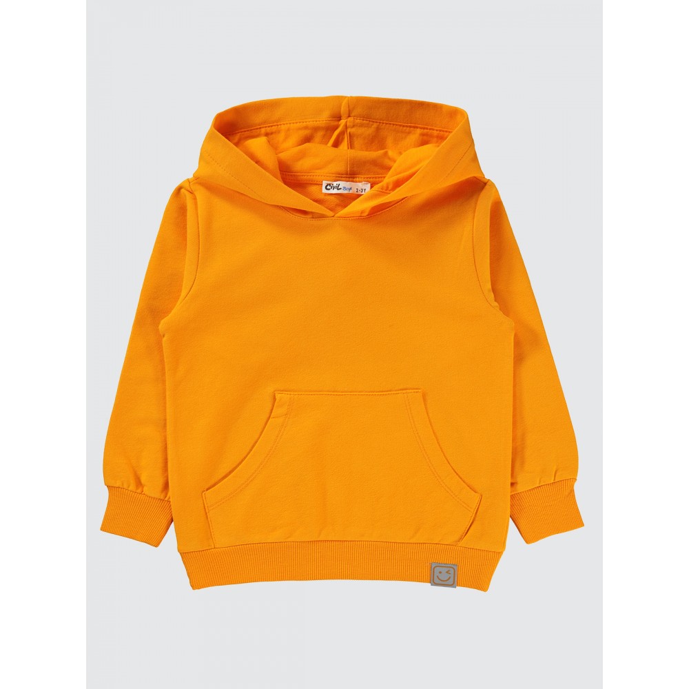 Light Orange Boys-Sweatshirt Light Orange Boys-Sweatshirt