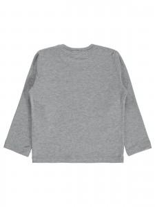 Gray Melange Boys-Sweatshirt