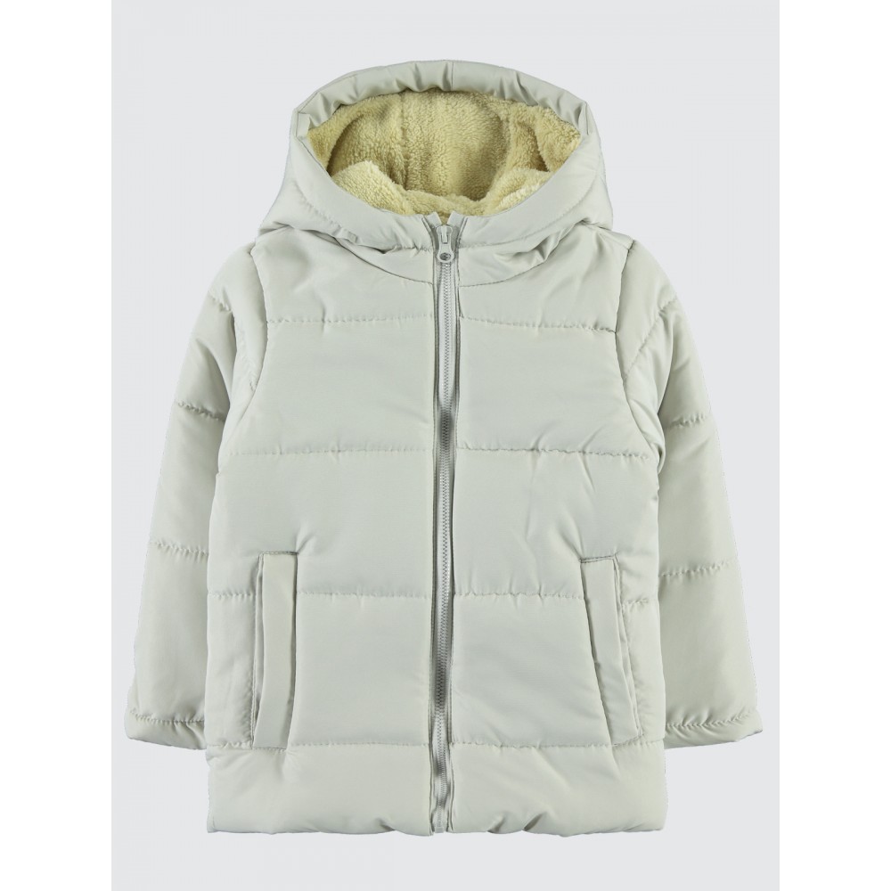 Beige Girls-Coat Beige Girls-Coat
