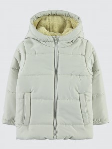 Beige Girls-Coat