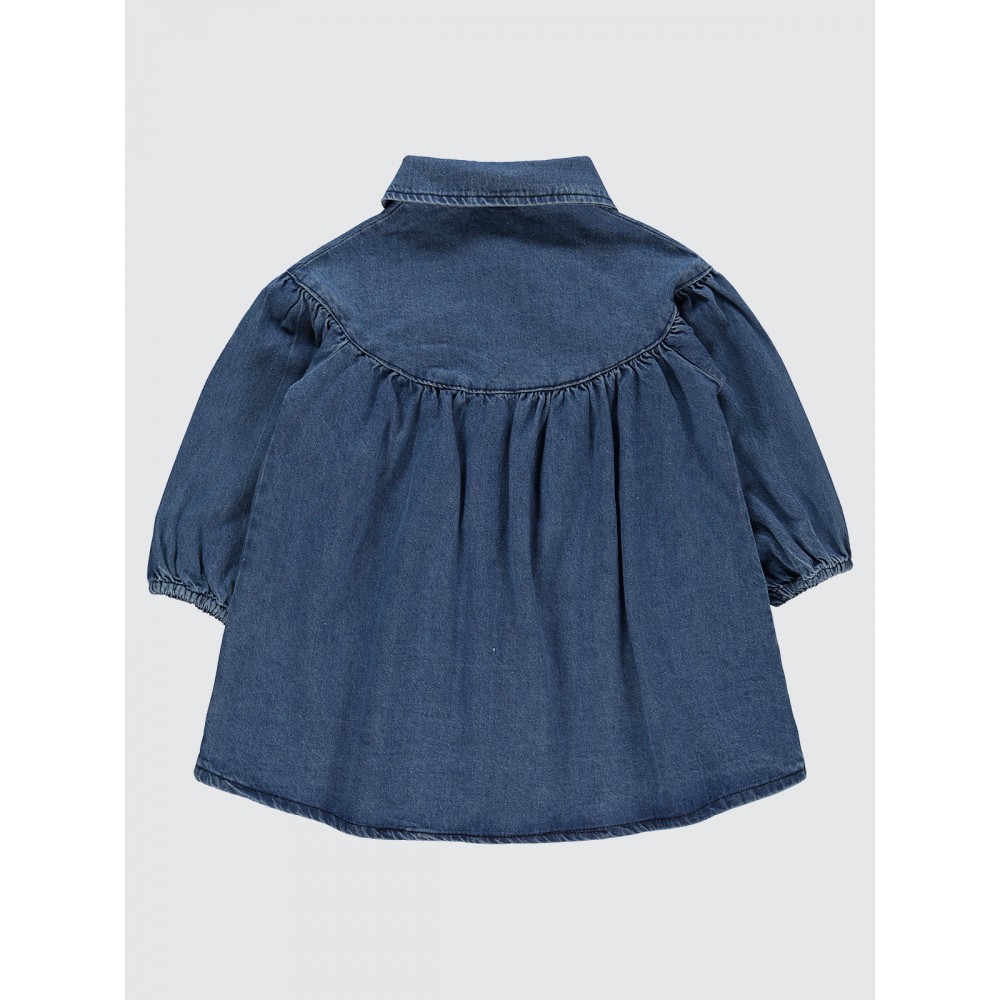 Blue Girls-Dress and Overall Blue Girls-Dress and Overall