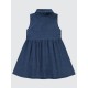 Blue Girls-Dress and Overall Blue Girls-Dress and Overall