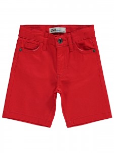 Red Boys-Capri Pants