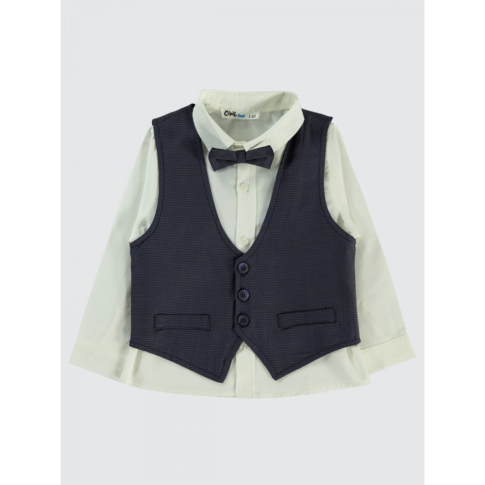 Navy Boys-Shirt Navy Boys-Shirt