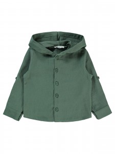 Dark Khaki Boys-Shirt