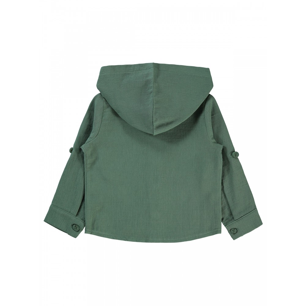 Dark Khaki Boys-Shirt Dark Khaki Boys-Shirt