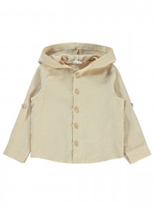 Stone Color Boys-Shirt