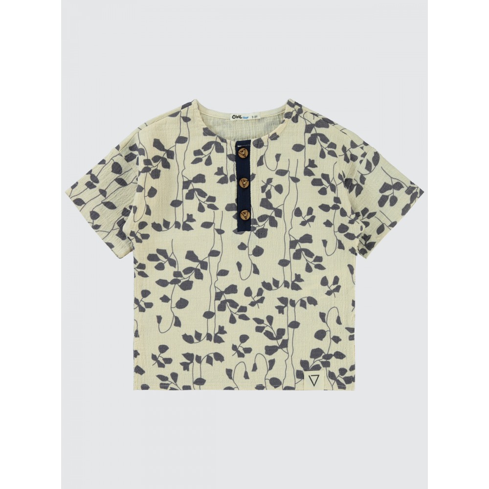 Ecru Boys-Shirt Ecru Boys-Shirt