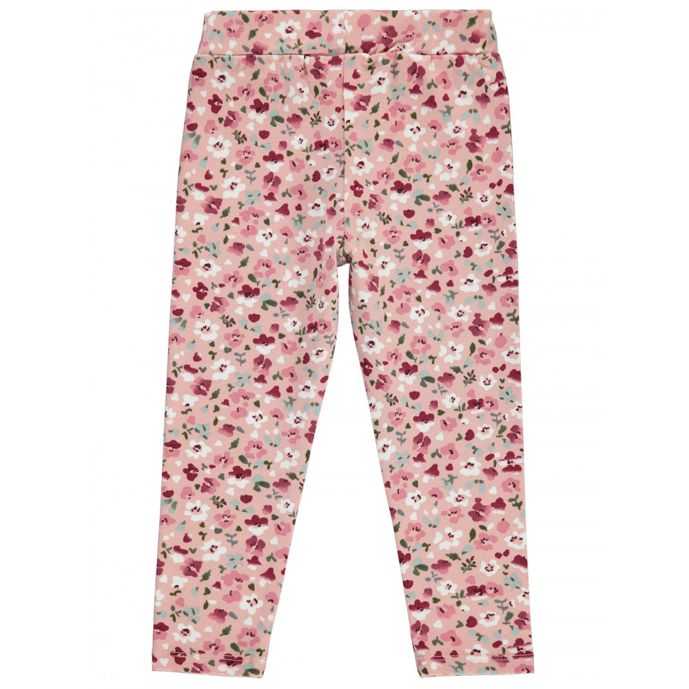 Dark Powder Pink Girls-Leggings Dark Powder Pink Girls-Leggings