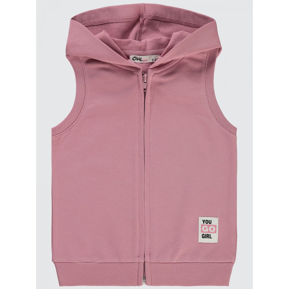 Cosmetic Pink Girls-Vest Cosmetic Pink Girls-Vest
