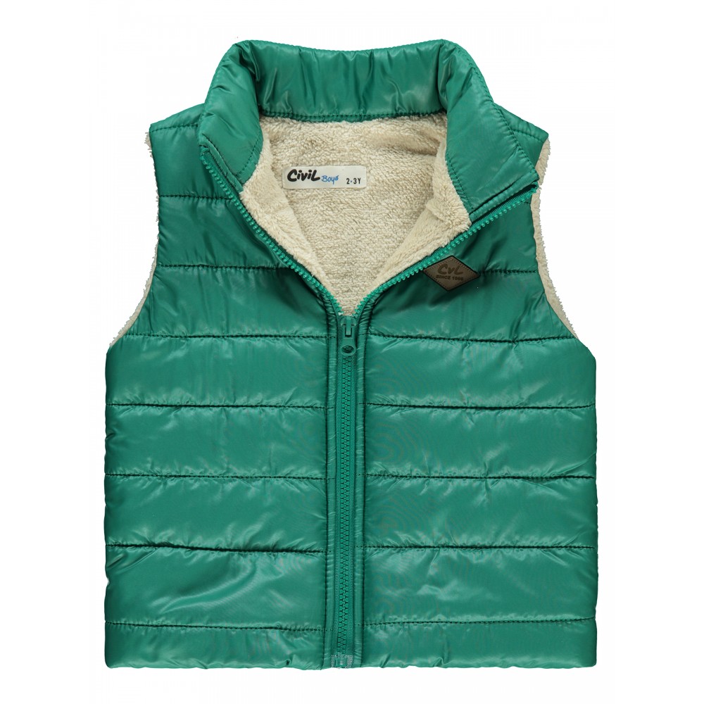 Pine Green Boys-Vest Pine Green Boys-Vest