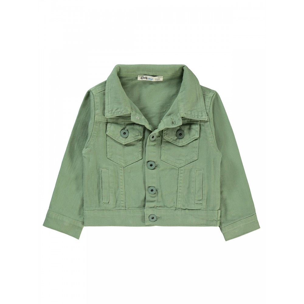 Dark Khaki Boys-Jacket Dark Khaki Boys-Jacket