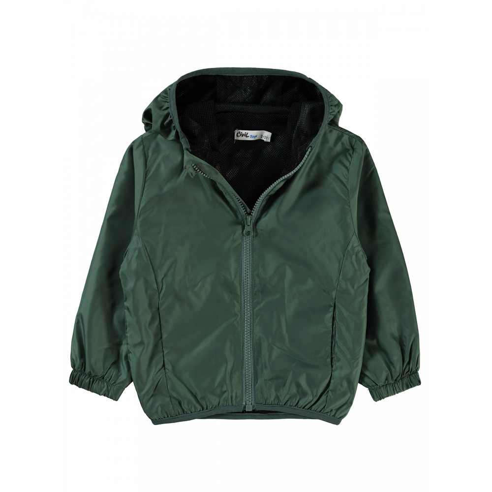 Dark Khaki Boys-Raincoat Dark Khaki Boys-Raincoat