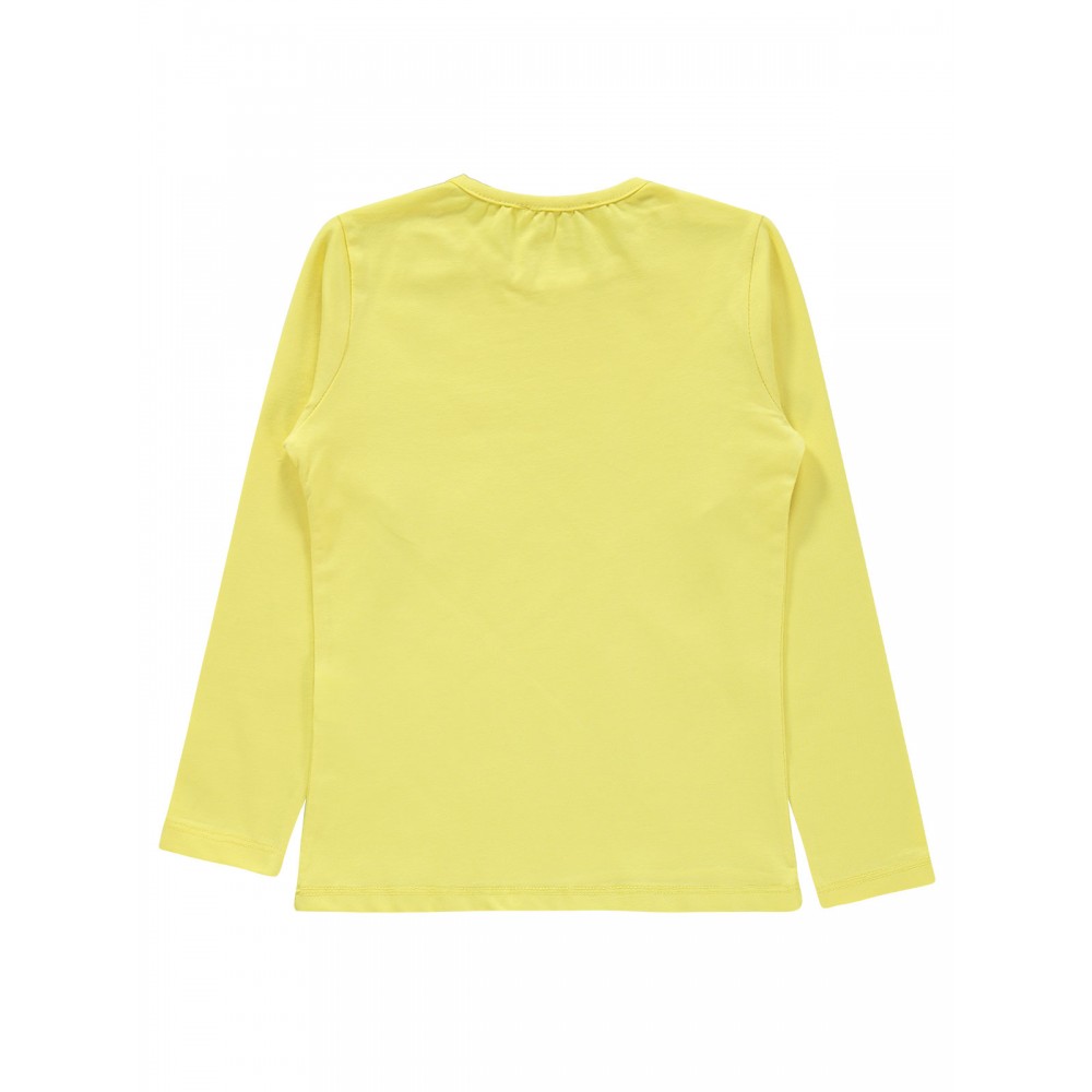 Yellow Girls-Sweatshirt Yellow Girls-Sweatshirt
