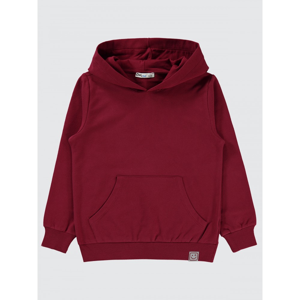 Burgundy Boys-Sweatshirt Burgundy Boys-Sweatshirt