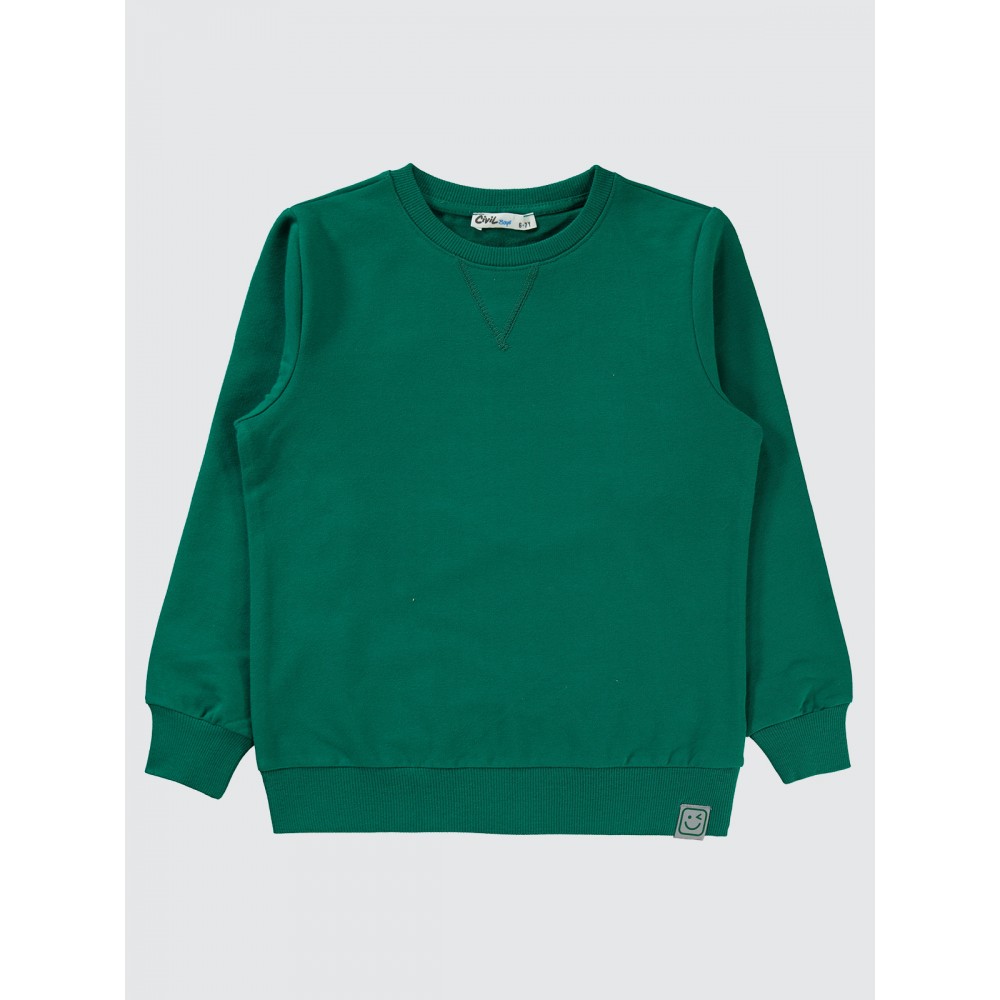Pine Green Boys-Sweatshirt Pine Green Boys-Sweatshirt