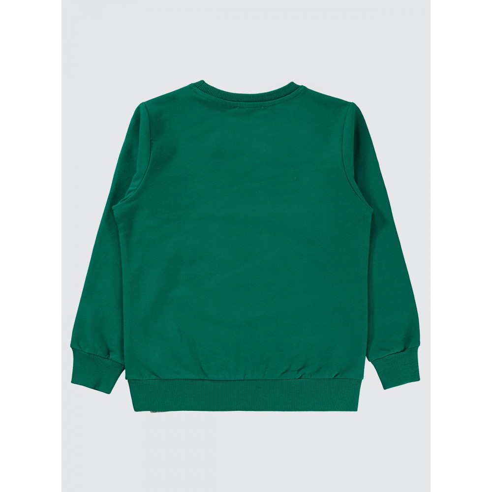 Pine Green Boys-Sweatshirt Pine Green Boys-Sweatshirt