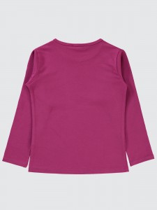 Amaranth Color Girls-Sweatshirt