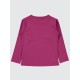 Amaranth Color Girls-Sweatshirt Amaranth Color Girls-Sweatshirt