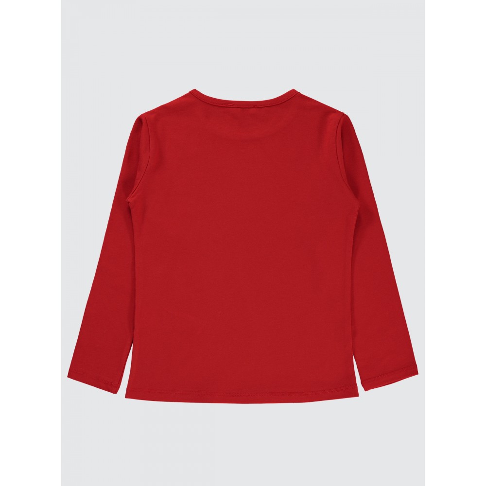 Red Girls-Sweatshirt Red Girls-Sweatshirt