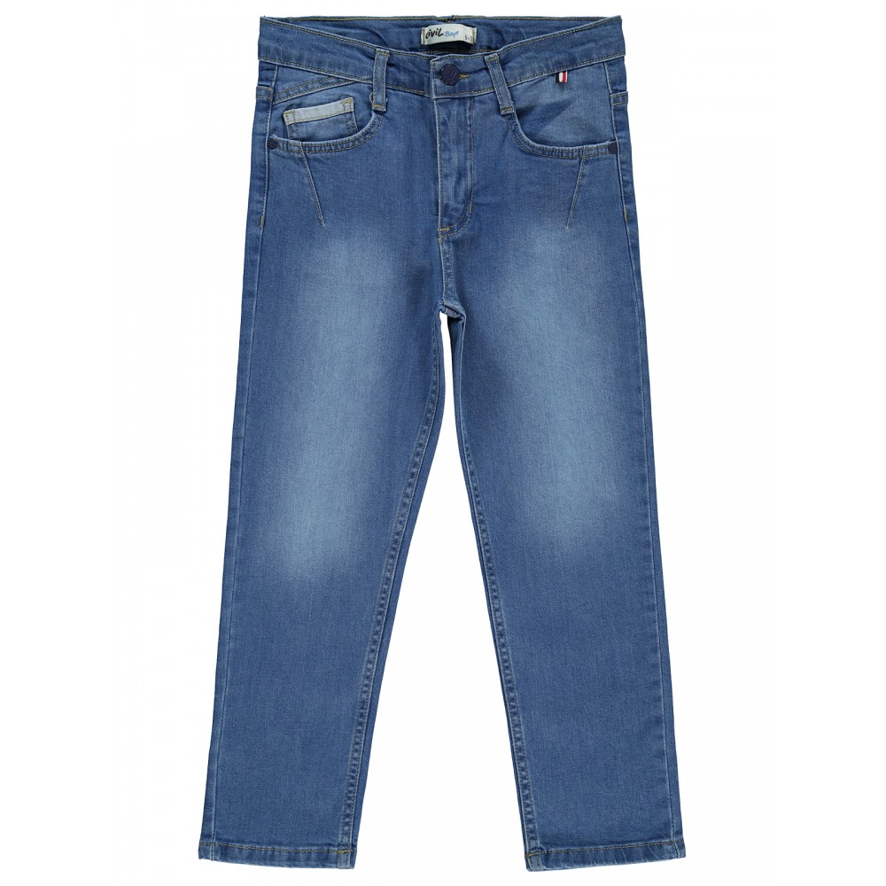 Mid Blue Boys-Trouser Mid Blue Boys-Trouser