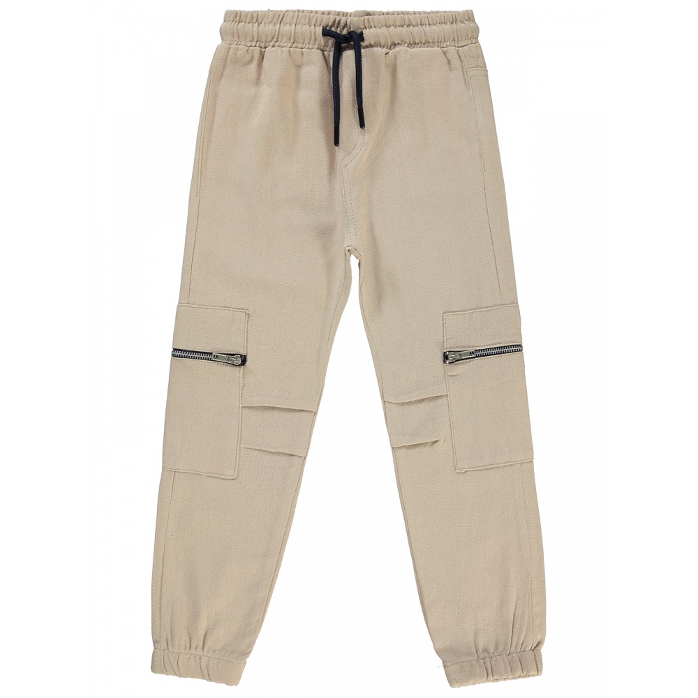 Beige Boys-Trouser Beige Boys-Trouser