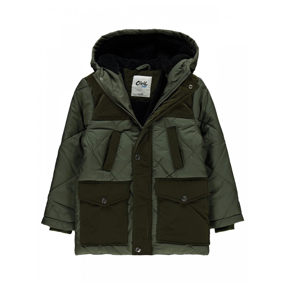 Light Khaki Boys-Coat Light Khaki Boys-Coat