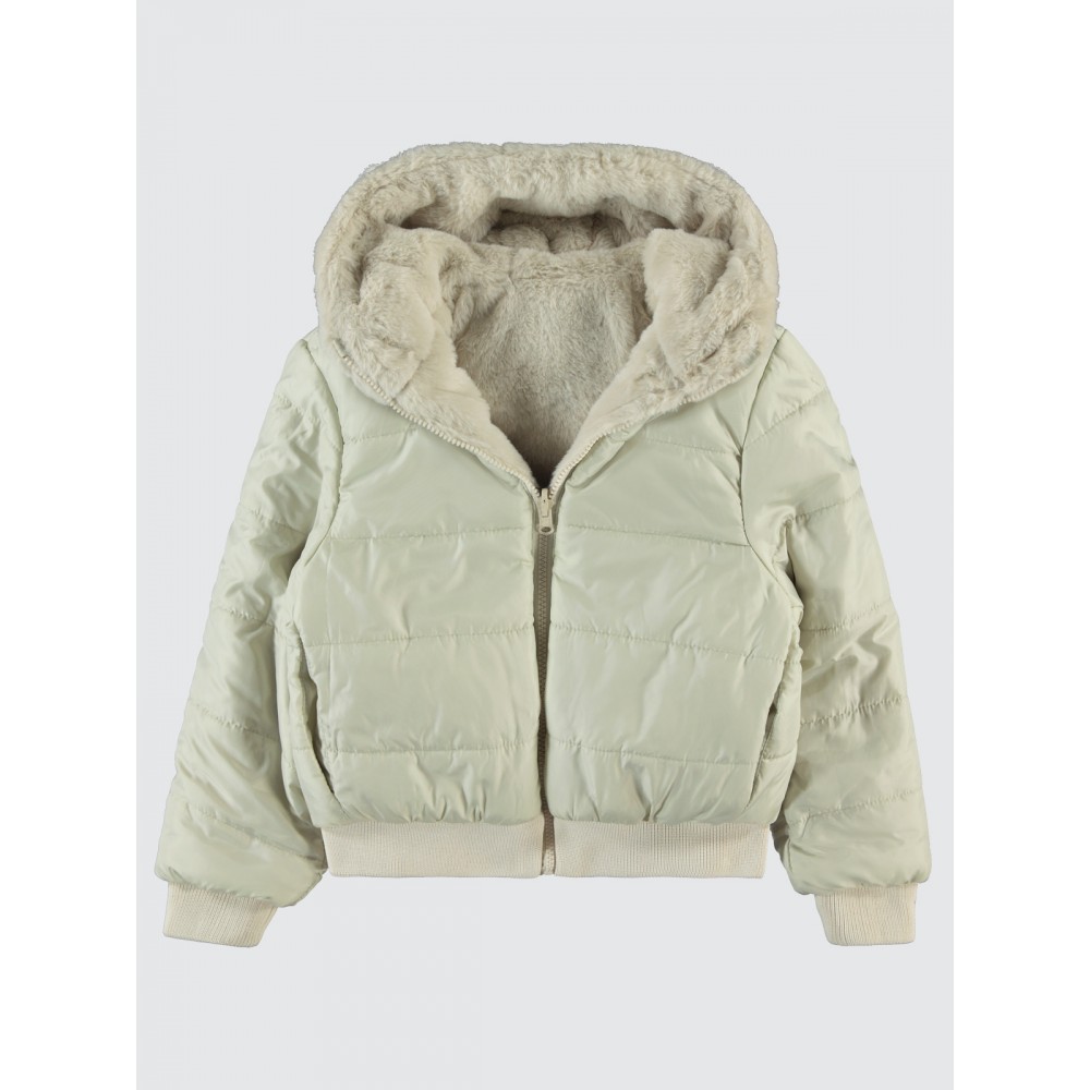 Beige Girls-Coat Beige Girls-Coat
