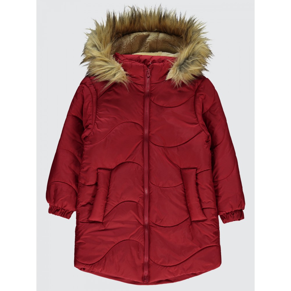 Pomegranate Flower Girls-Coat Pomegranate Flower Girls-Coat