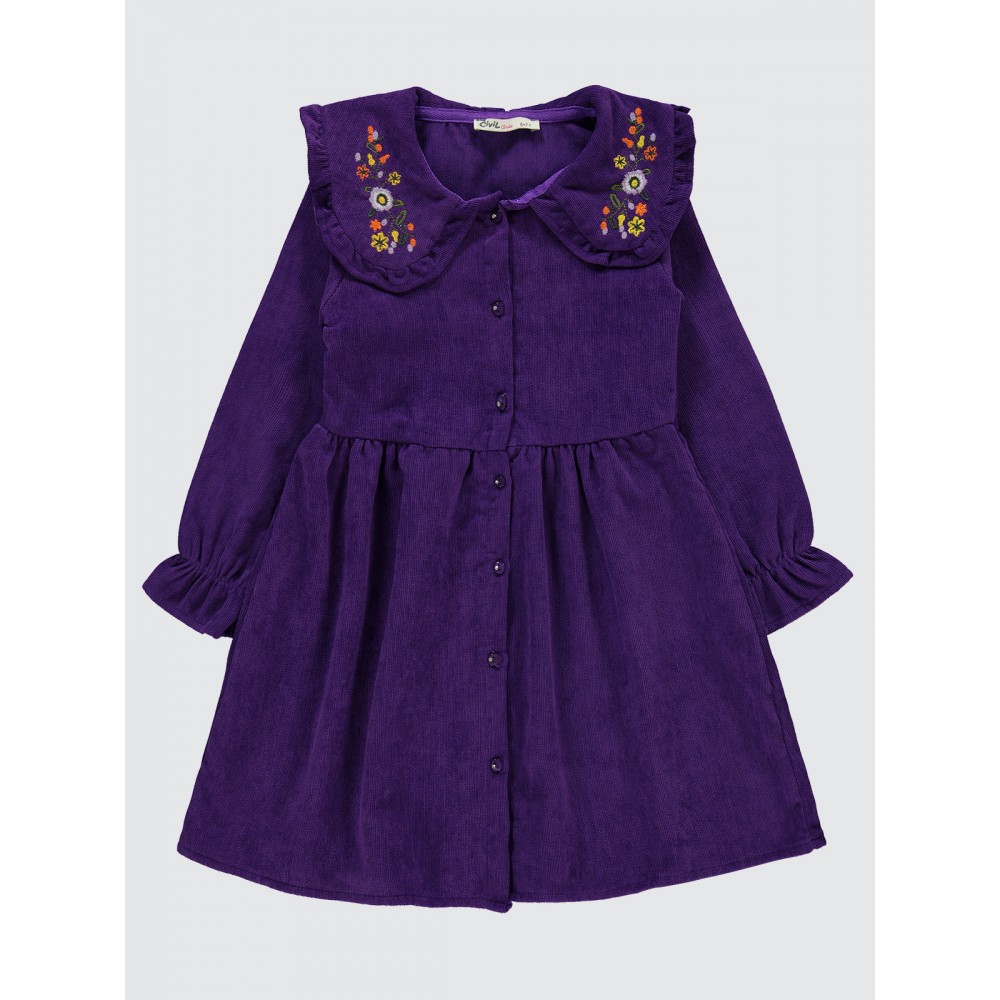 Purple Girls-Dress and Overall Purple Girls-Dress and Overall