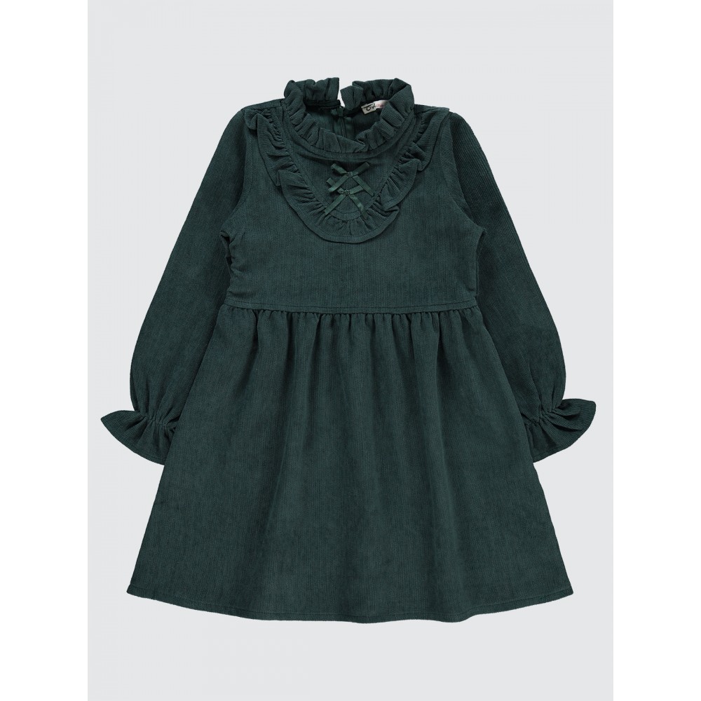 Green Girls-Dress and Overall Green Girls-Dress and Overall