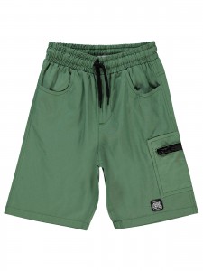 Light Khaki Boys-Capri Pants