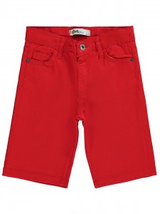 Red Boys-Capri Pants