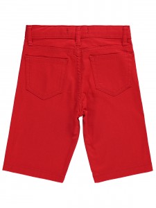 Red Boys-Capri Pants