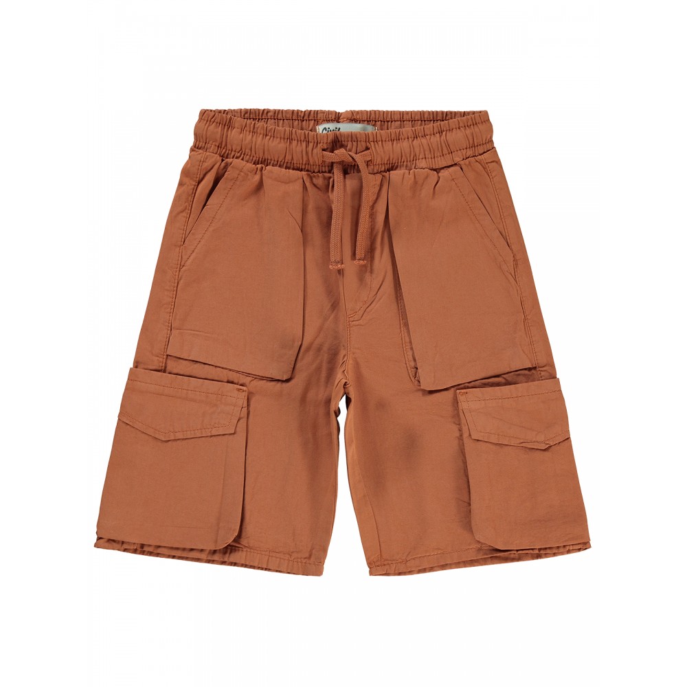 Light Terracotta Boys-Capri Pants Light Terracotta Boys-Capri Pants