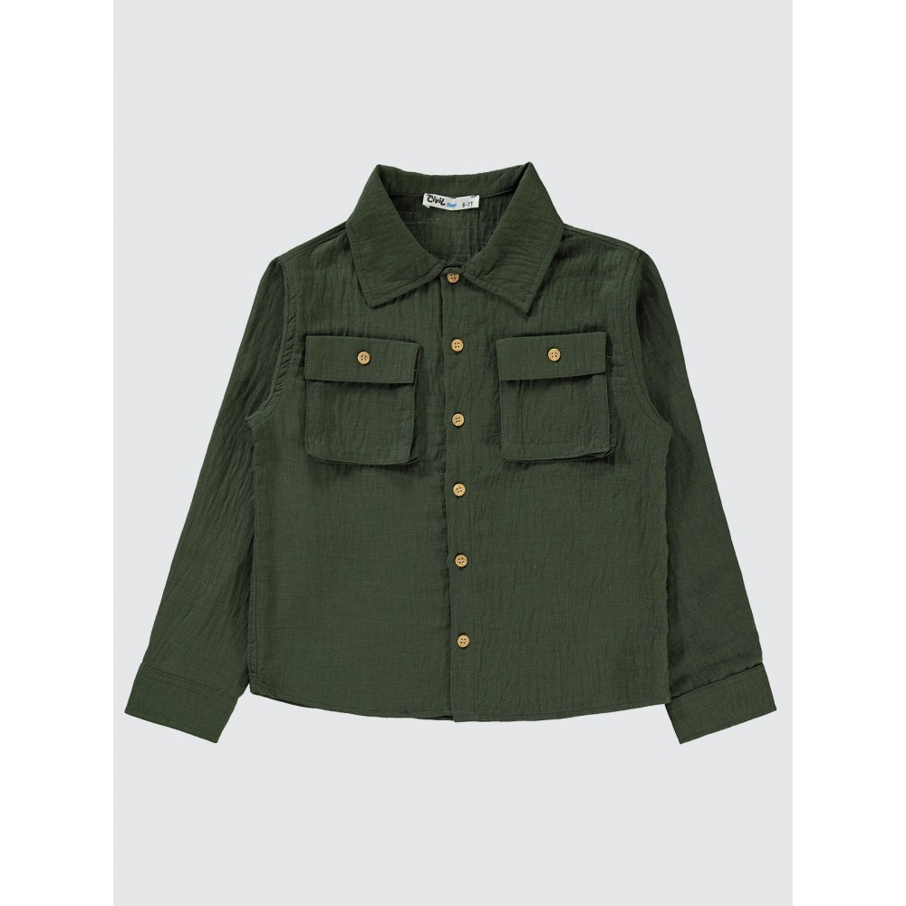 Khaki Boys-Shirt Khaki Boys-Shirt