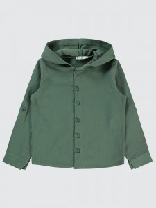 Dark Khaki Boys-Shirt