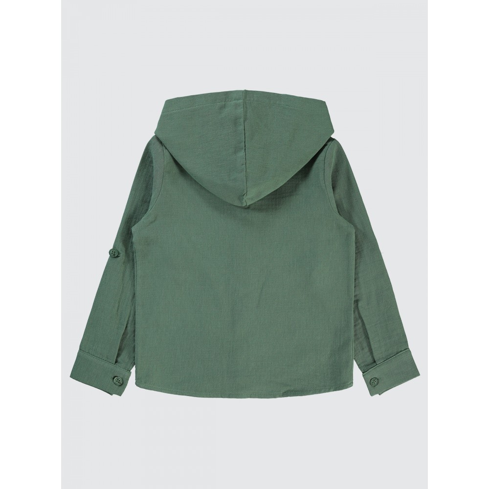 Dark Khaki Boys-Shirt Dark Khaki Boys-Shirt