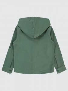 Dark Khaki Boys-Shirt