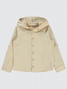 Stone Color Boys-Shirt