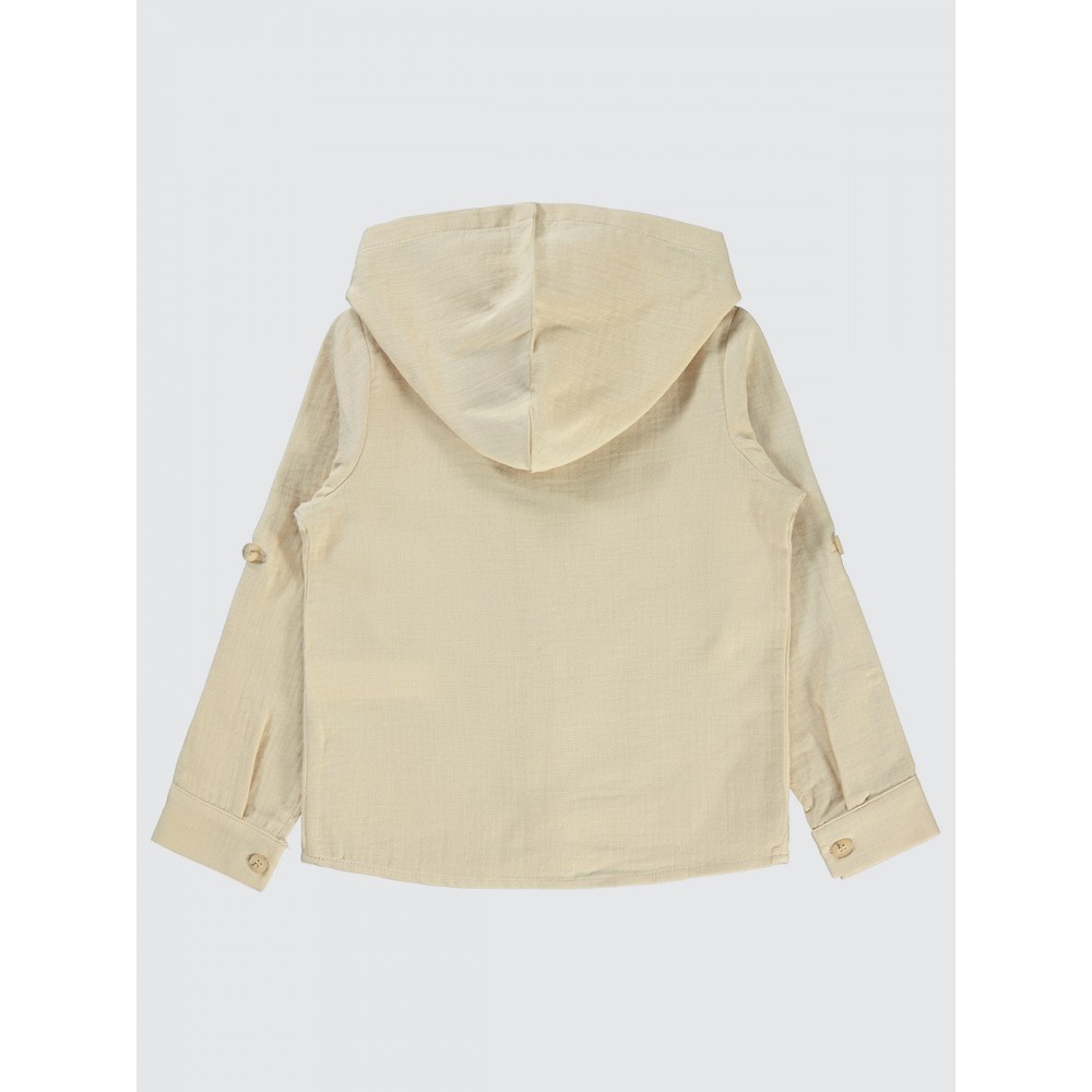 Stone Color Boys-Shirt Stone Color Boys-Shirt