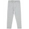 Heather Gray Melange Girls-Leggings